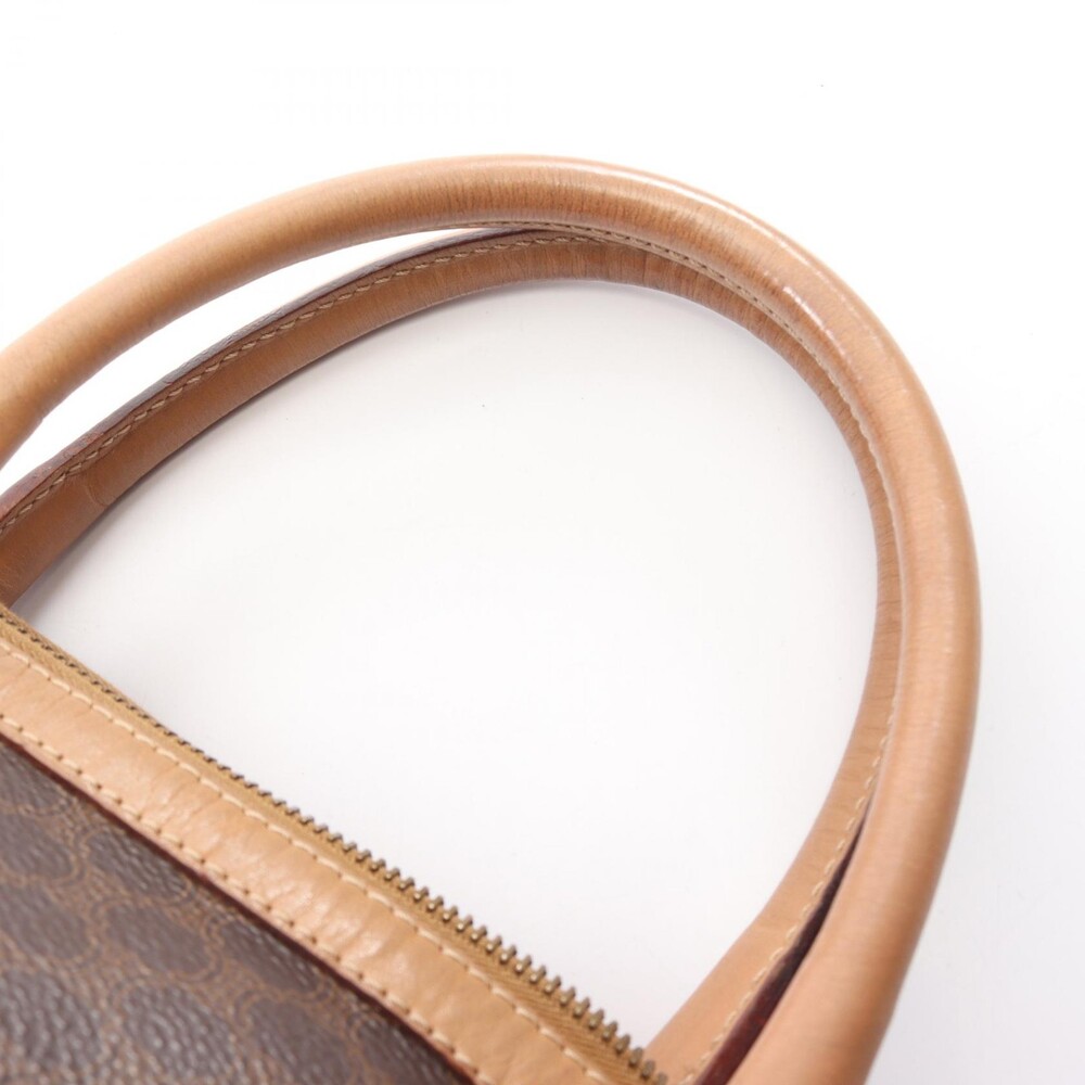 Celine Macadam Handbag Canvas Leather #272950C43B - Picture 8 of 11